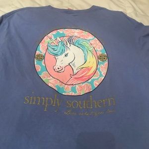 Unicorn simply southern t-shirt